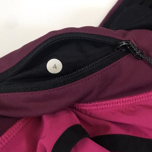 Lululemon Speed Short Hot Pink Sz 4 - Picture 5 of 6
